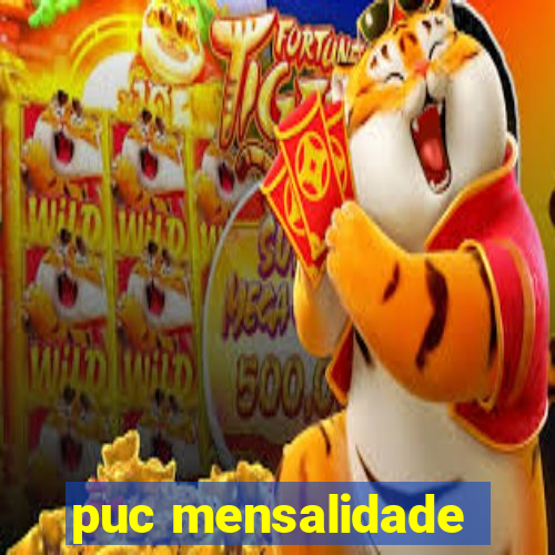 puc mensalidade