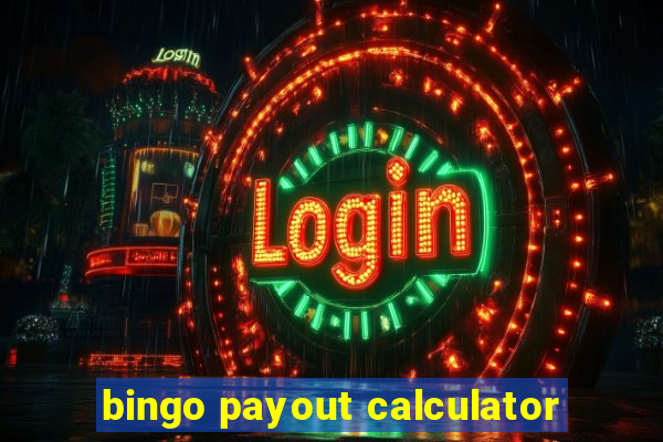 bingo payout calculator