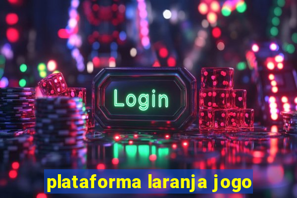 plataforma laranja jogo