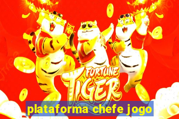 plataforma chefe jogo