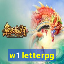 w1 letterpg