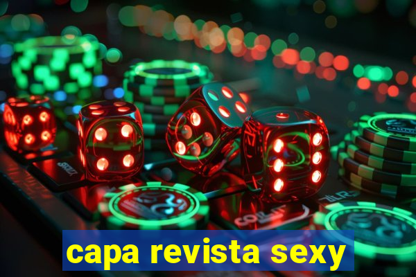 capa revista sexy