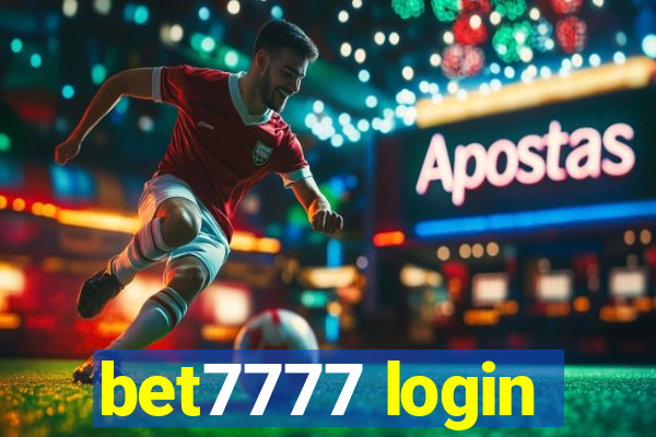 bet7777 login