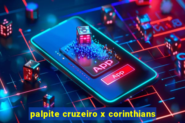 palpite cruzeiro x corinthians