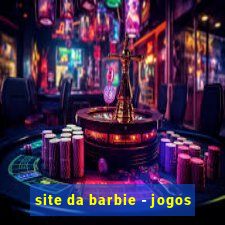 site da barbie - jogos