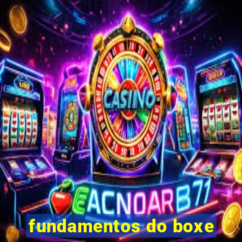 fundamentos do boxe