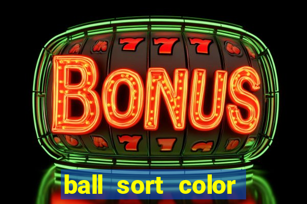 ball sort color water puzzle