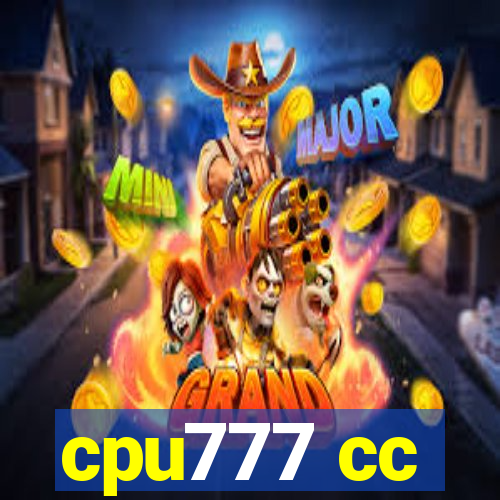 cpu777 cc