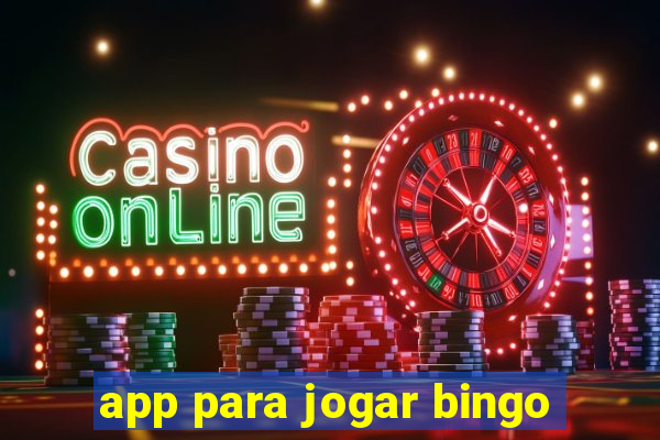 app para jogar bingo